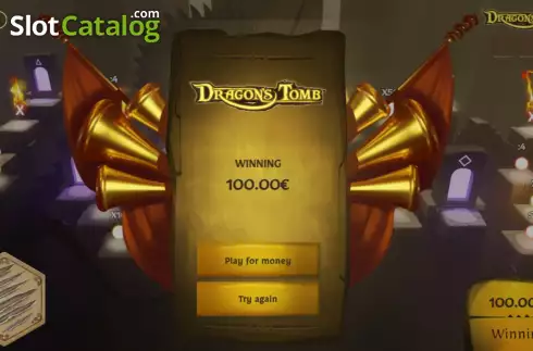 Скрин5. Dragons Tombs слот