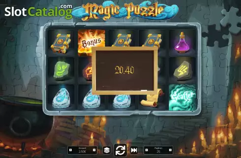 Скрин3. Magic Puzzle слот