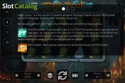 Скрин5. Magic Puzzle слот