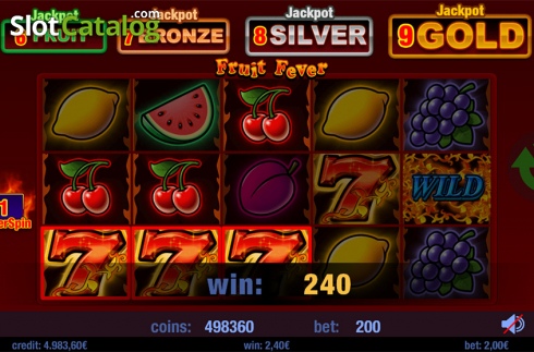 Скрин7. Fruit Fever слот