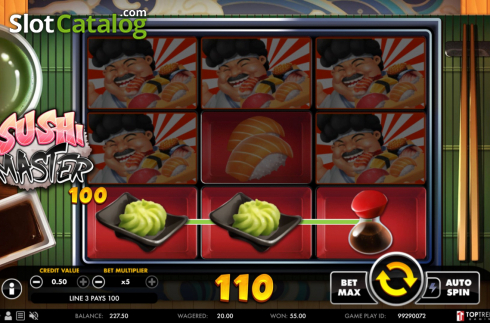 Скрин5. Sushi Master слот