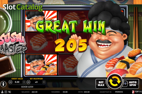 Скрин6. Sushi Master слот
