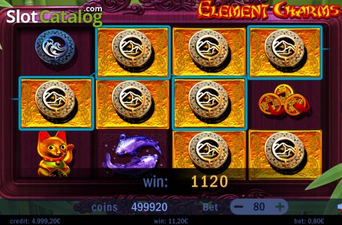 Скрин3. Element Charms слот
