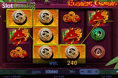 Скрин4. Element Charms слот