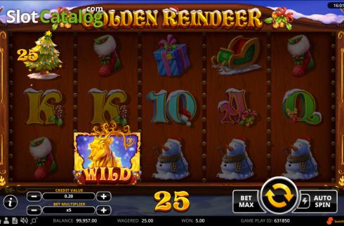 Скрин3. Golden Reindeer слот