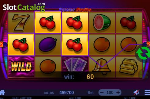 Скрин3. Power Fruits слот