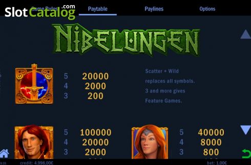 Скрин8. Nibelungen слот