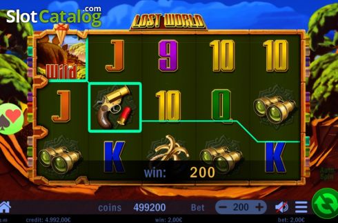 Скрин4. Lost World (Swintt) слот