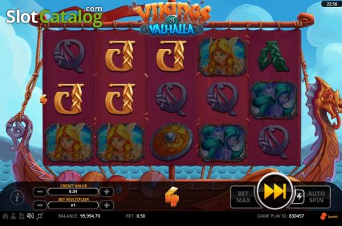 Скрин4. Vikings of Valhalla (Swintt) слот