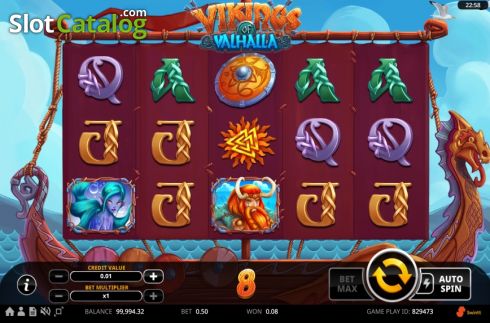 Скрин5. Vikings of Valhalla (Swintt) слот