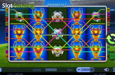 Скрин2. Fussball слот