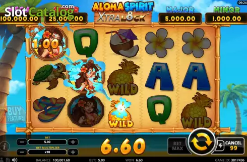 Скрин4. Aloha Spirit XtraLock слот