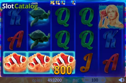 Скрин5. Lucky Mermaid (Swintt) слот