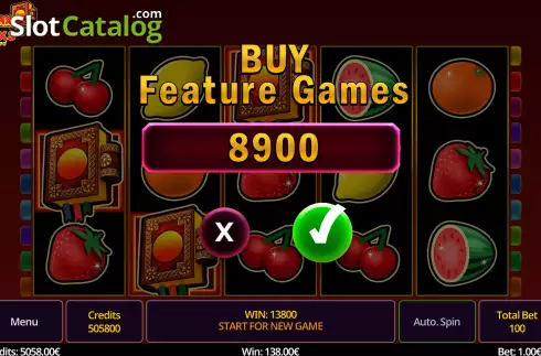 Скрин6. Big Max Books Unlimited слот