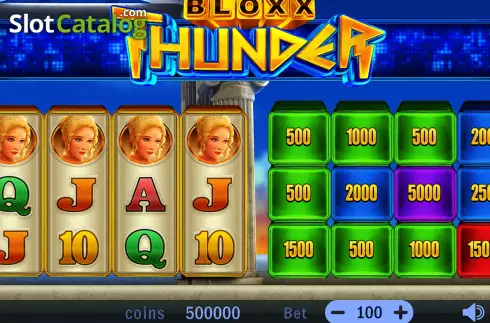 Скрин3. Bloxx Thunder слот