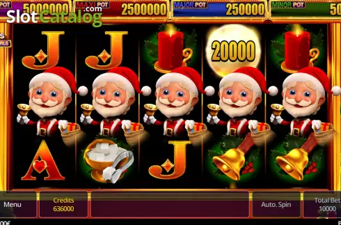 Скрин2. Santa's Pots and Pearls слот