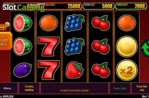 Скрин2. Big Max Super Pearls слот