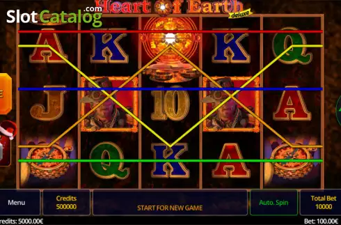 Скрин3. Heart of Earth Deluxe слот