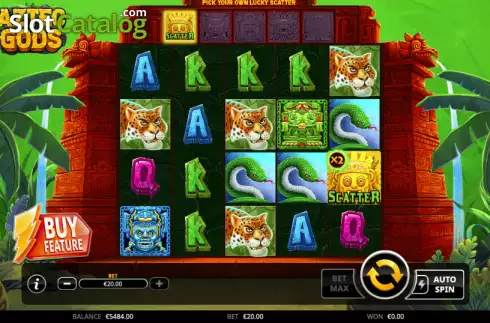 Скрин2. Aztec Gods слот