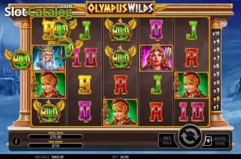 Скрин2. Olympus Wilds слот