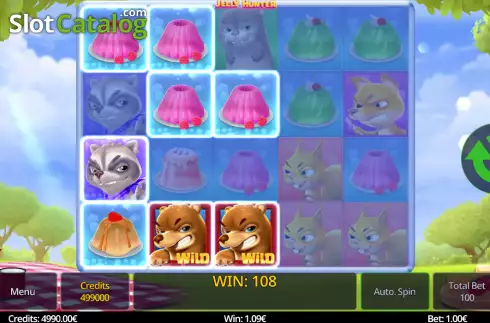 Скрин3. Jelly Hunter (Swintt) слот