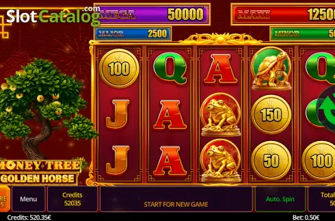 Скрин2. Money Tree Golden Horse слот