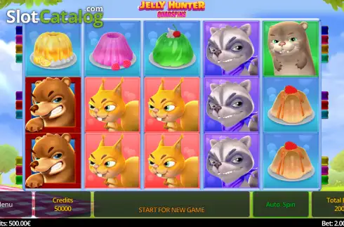 Скрин2. Jelly Hunter Quadspins слот