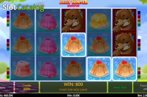 Скрин3. Jelly Hunter Quadspins слот