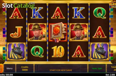 Скрин2. Egypt King Book Hunt Unlimited слот