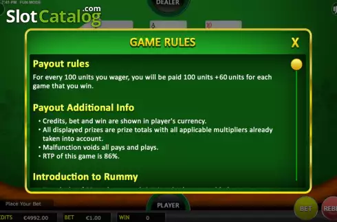 Скрин5. Indian Rummy слот