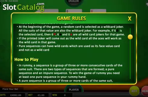Скрин7. Indian Rummy слот