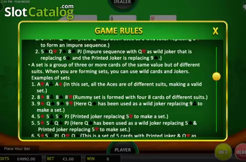 Скрин9. Indian Rummy слот