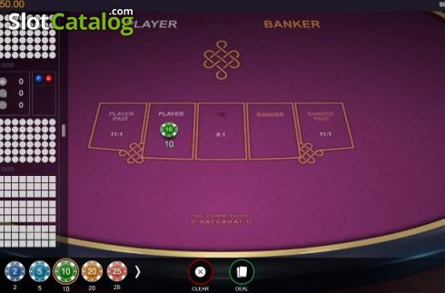 Скрин2. No Commission Baccarat (Switch Studios) слот