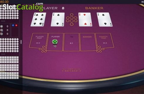 Скрин4. No Commission Baccarat (Switch Studios) слот