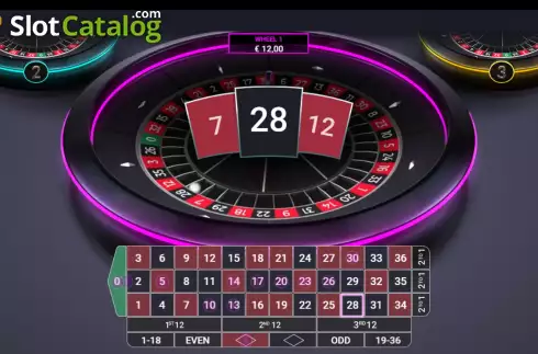 Скрин5. Three Wheel Roulette слот