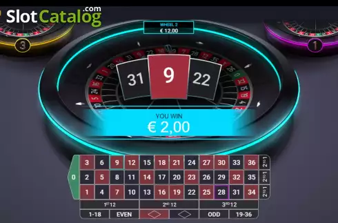 Скрин6. Three Wheel Roulette слот