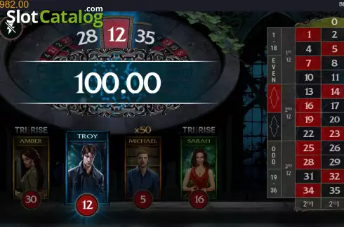 Скрин5. Immortal Romance Roulette слот