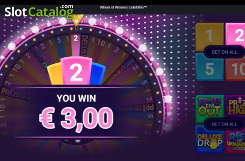 Скрин3. Wheel of Winners Link & Win слот