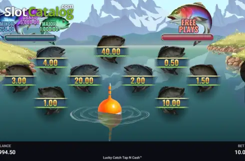 Скрин2. Lucky Catch Tap N Cash слот