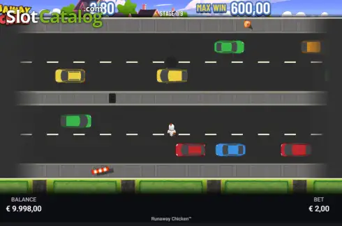 Скрин2. Runaway Chicken слот