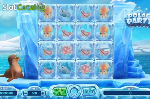 Скрин2. Polar Party слот