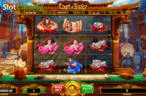 Скрин7. Court of Justice слот