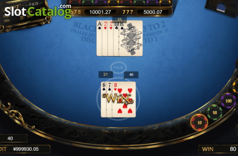 Скрин4. Blackjack (TIDY) слот