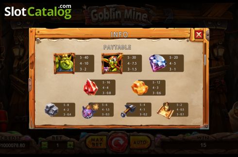 Скрин8. Goblin Mine слот