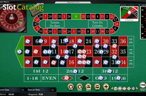Скрин2. European Roulette (Top Trend Gaming) слот