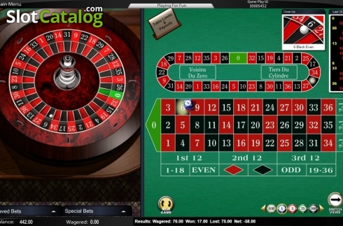 Скрин3. European Roulette (Top Trend Gaming) слот