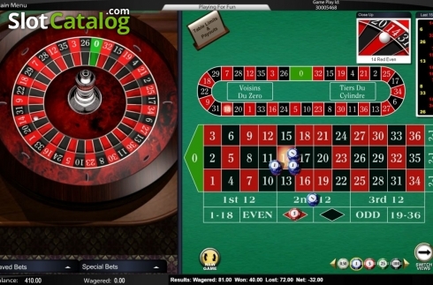 Скрин4. European Roulette (Top Trend Gaming) слот