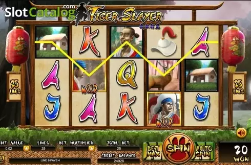Скрин4. Tiger Slayer слот