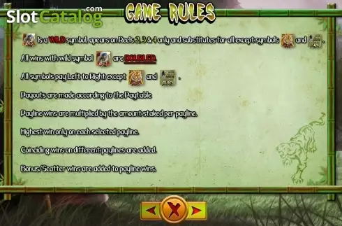 Скрин6. Tiger Slayer слот