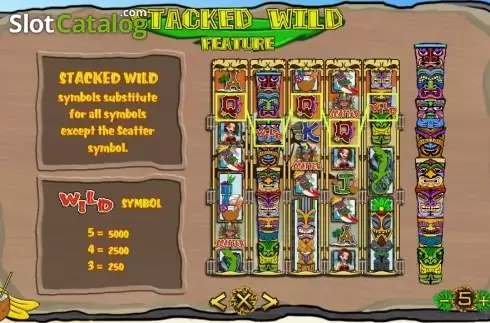 Скрин6. Tiki Treasures (TTG) слот